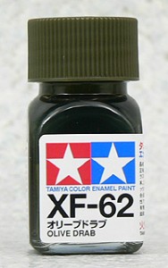 TAMIYA 琺瑯系油性漆 10ml 橄欖褐色 XF-6